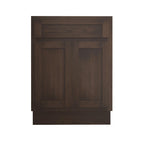 Vanity Art 24-inch Solid Wood Single Sink Bathroom Vanity Cabinet