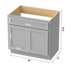 Vanity Art 36 Inch Single Sink Bathroom Vanity Cabinet