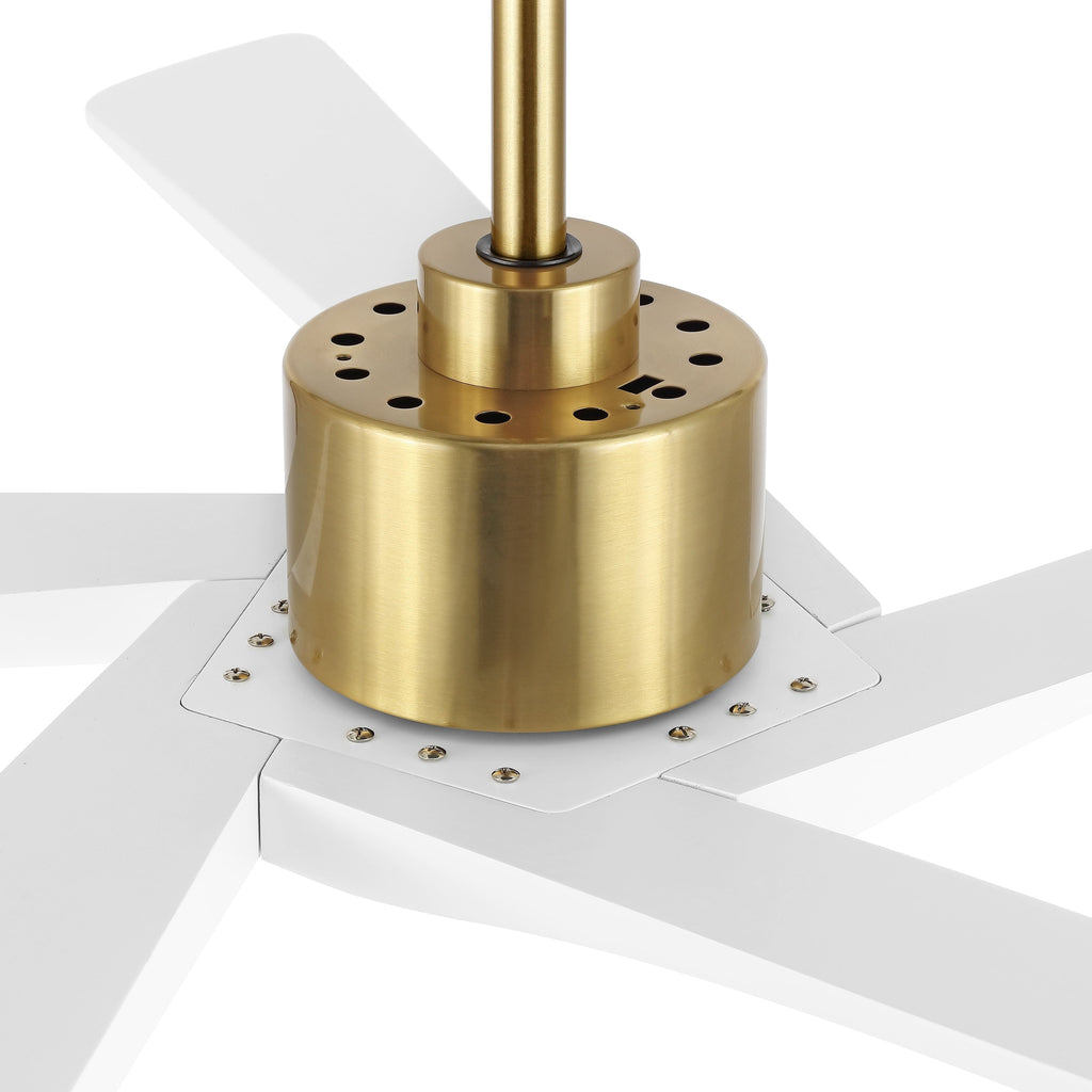WINGBO 54 Inch DC Motor Indoor Ceiling Fan without Lights - N/A