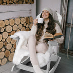 WINSOON All Weather Outdoor Rocking Chair, Set of 2