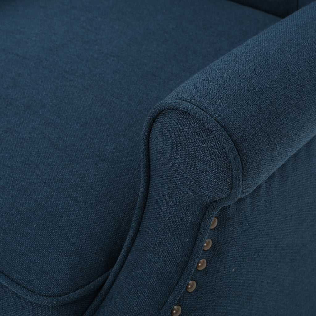 Walter Tufted Fabric Recliners (Set of 2) by Christopher Knight Home