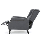 Walter Tufted Fabric Recliners (Set of 2) by Christopher Knight Home