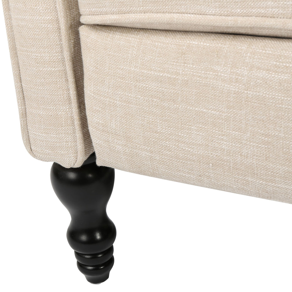 Walter Tufted Fabric Recliners (Set of 2) by Christopher Knight Home