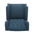 Walter Tufted Fabric Recliners (Set of 2) by Christopher Knight Home