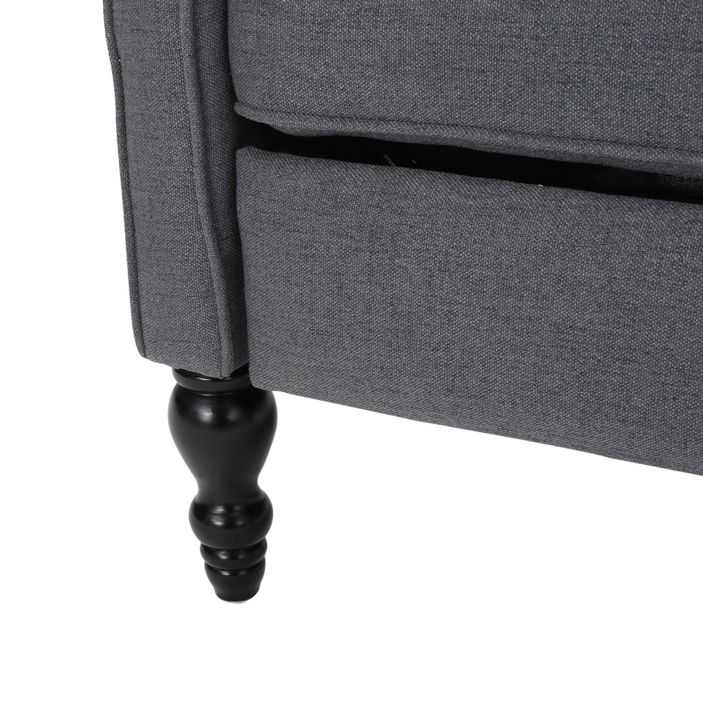 Walter Tufted Fabric Recliners (Set of 2) by Christopher Knight Home