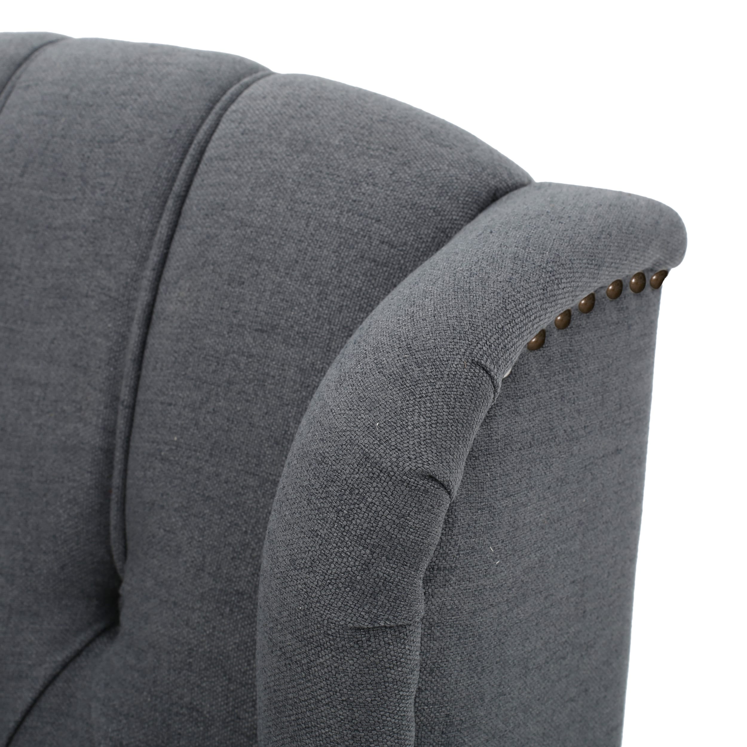 Walter Tufted Fabric Recliners (Set of 2) by Christopher Knight Home