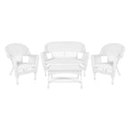 Wicker Patio 4-piece Conversation Set