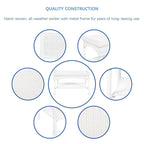 Wicker Patio 4-piece Conversation Set
