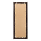 Farmhouse Rustic Wooden Framed Full Length Floor Mirror - 65x24