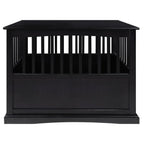 Wooden Pet Crate End Table with Lockable Door
