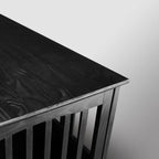 Wooden Pet Crate End Table with Lockable Door