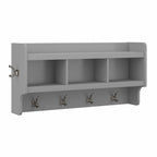 Woodland 40W Wall Mounted Coat Rack with Shelf by Bush Furniture