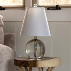 Goddard 16 Crystal Ball/Metal LED Table Lamp, By JONATHAN Y