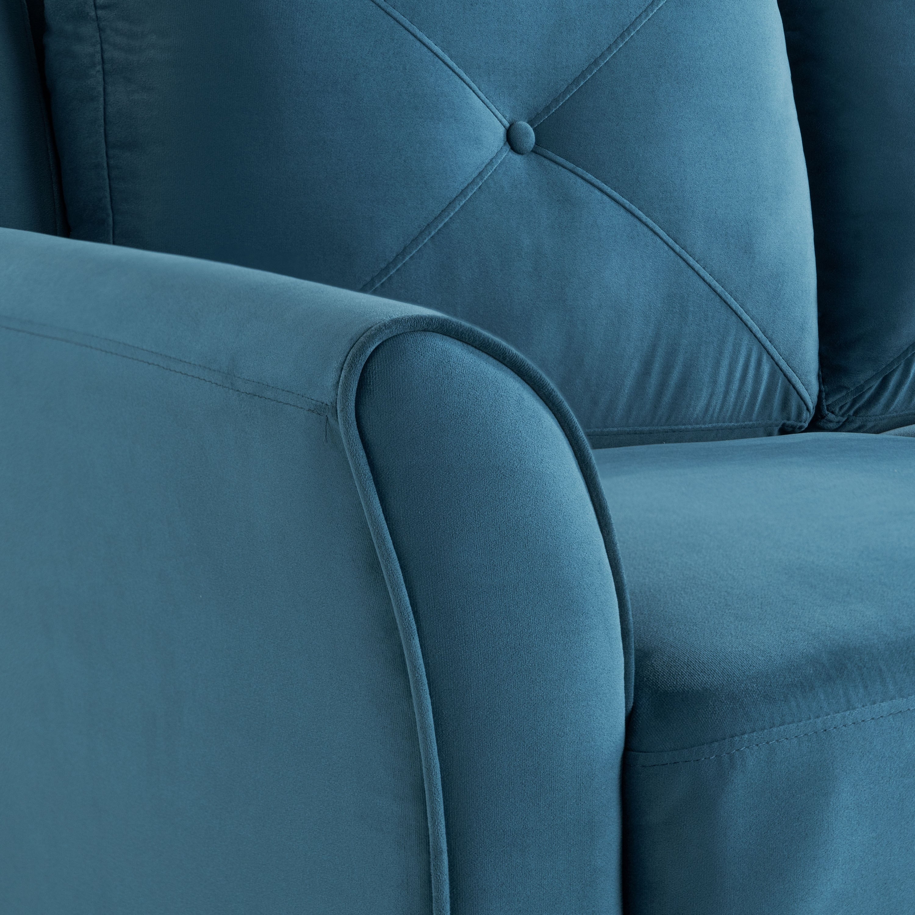 iLounge Harvard Microfiber Sofa